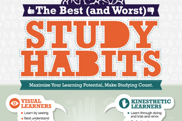 Study Tips from Campus Books - Infographic screenshot